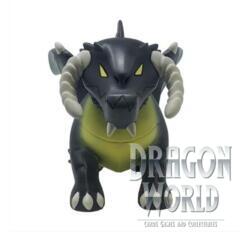 Black Dragon Figurines of Adorable Power